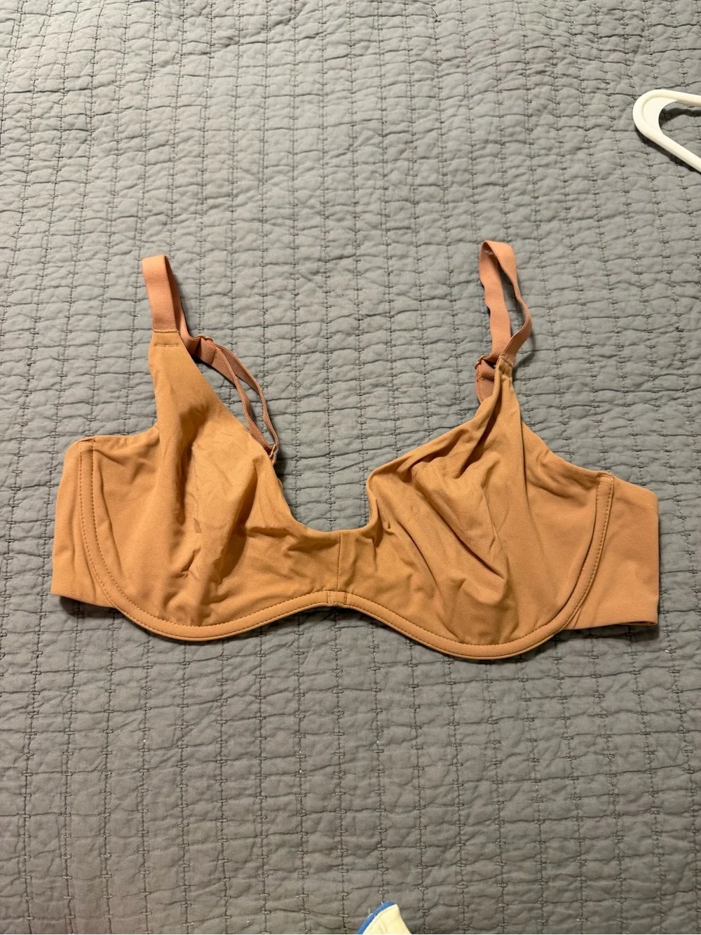 INLYRIC Womens Unlined Balconette Bra Plunge Underwire